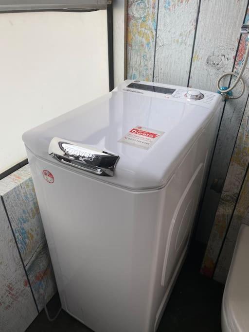 Gleis 2, Waggon Mit Ofen, Optional Mit Whirlpool Und Sauna Dahlem  Exterior foto