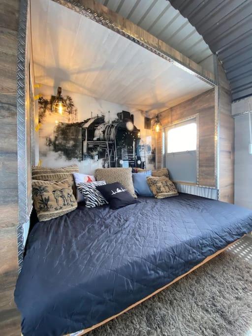 Gleis 2, Waggon Mit Ofen, Optional Mit Whirlpool Und Sauna Dahlem  Exterior foto